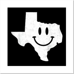 Smilling In Texas USA Posters and Art